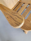 Eikenhouten loungestoelen jaren 60