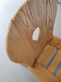 Eikenhouten loungestoelen jaren 60