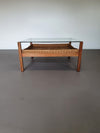 Denmark vintage teak coffee table 70's.