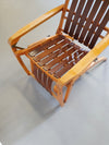 Stoel gebogen hout Thonet Siesta Medizinal 1951 fauteuil