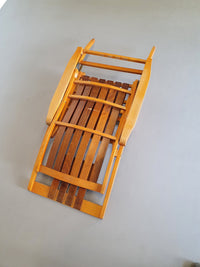 Stoel gebogen hout Thonet Siesta Medizinal 1951 fauteuil