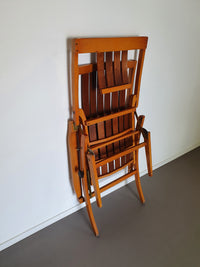 Stoel gebogen hout Thonet Siesta Medizinal 1951 fauteuil