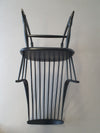 Black Lena Larsson voor Nesto rocking chair 1960s