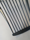 Black Lena Larsson voor Nesto rocking chair 1960s