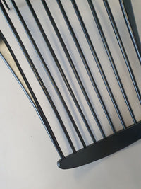 Black Lena Larsson voor Nesto rocking chair 1960s