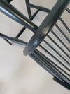 Black Lena Larsson voor Nesto rocking chair 1960s