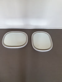 2 ceramic Sphinxs mirrors