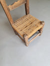 2 brutalistische touwstoelen midden 1900