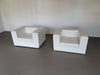 Vroege editie Zanotta "wegwerp" stoelen van willie Landels. Volledig origineel.