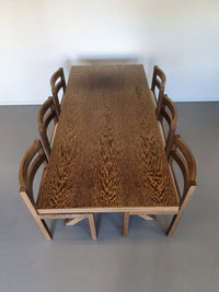 Gerard Geytenbeek tafel/stoelen eetkamerset