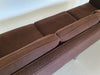 Artifort bank C905 van Kho Liang Ie 240 x 80 x 65 cm. Originele bekleding bruine boucléwol