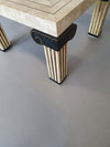 Maitland Smith Tesselated salontafel, VS, jaren 80 73 x 73 x 47 cm