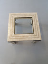 Maitland Smith Tesselated salontafel, VS, jaren 80 73 x 73 x 47 cm