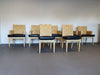 Donghia Block Island-stoelen met originele leren zittingen van John Hutton