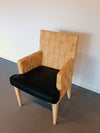 Donghia Block Island-stoelen met originele leren zittingen van John Hutton