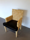 Donghia Block Island-stoelen met originele leren zittingen van John Hutton