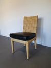 Donghia Block Island-stoelen met originele leren zittingen van John Hutton
