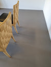 Donghia Block Island-stoelen met originele leren zittingen van John Hutton