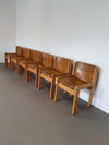 6 x Ibisco eetkamerstoel jaren 70