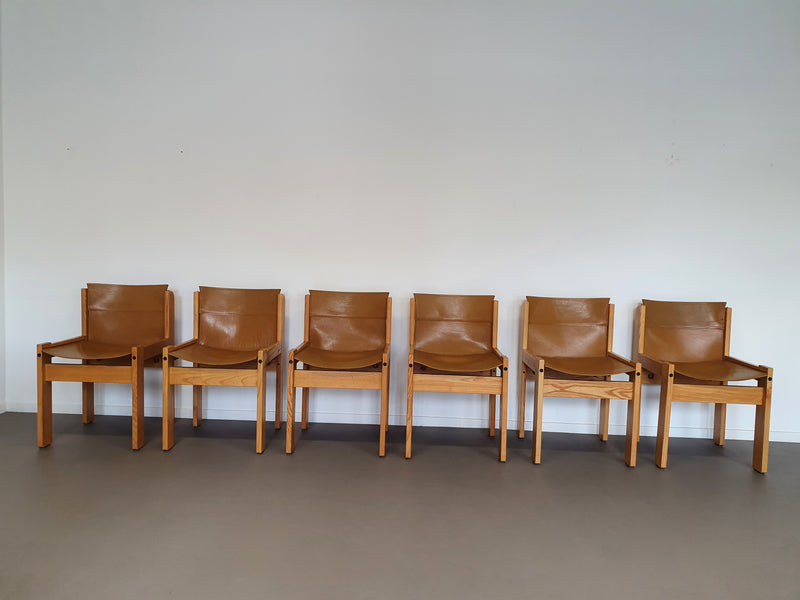 6 x Ibisco eetkamerstoel jaren 70