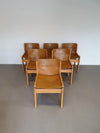 6 x Ibisco eetkamerstoel jaren 70