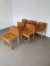 6 x Ibisco eetkamerstoel jaren 70