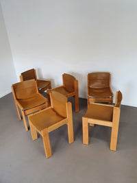 6 x Ibisco eetkamerstoel jaren 70