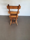 Olm wood brutalist wabi sabi eetkamerset / 6 stoelen / tafel.