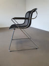 2 Penelope stoelen van Charles Pollock - jaren 80