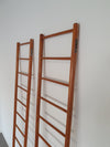 Vintage stokkenkast uit de jaren '50/'60, 180 x 80 x 37 cm