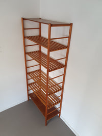 Vintage stokkenkast uit de jaren '50/'60, 180 x 80 x 37 cm