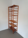 Vintage stokkenkast uit de jaren '50/'60, 180 x 80 x 37 cm