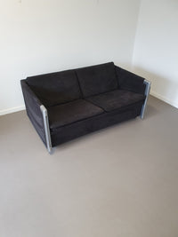 2 x Fauteuil 1 x bank maat 20/Sandwich. Ontwerp van Claire Bataille en Paul Ibens voor 't Spectrum collectie van 1973-1974