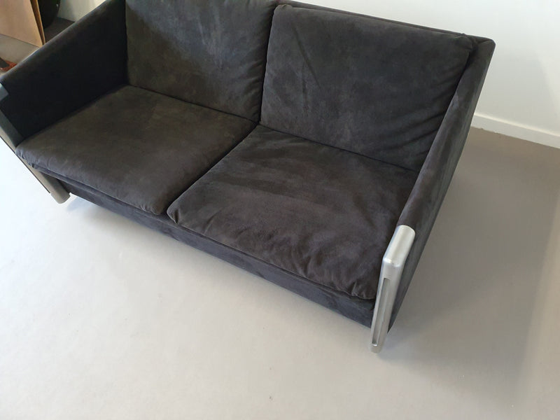 2 x Fauteuil 1 x bank maat 20/Sandwich. Ontwerp van Claire Bataille en Paul Ibens voor 't Spectrum collectie van 1973-1974