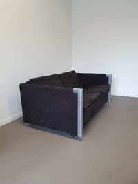 2 x Fauteuil 1 x bank maat 20/Sandwich. Ontwerp van Claire Bataille en Paul Ibens voor 't Spectrum collectie van 1973-1974
