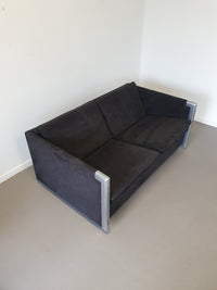 2 x Fauteuil 1 x bank maat 20/Sandwich. Ontwerp van Claire Bataille en Paul Ibens voor 't Spectrum collectie van 1973-1974