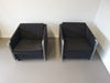 2 x Fauteuil 1 x bank maat 20/Sandwich. Ontwerp van Claire Bataille en Paul Ibens voor 't Spectrum collectie van 1973-1974