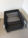 2 x Fauteuil 1 x bank maat 20/Sandwich. Ontwerp van Claire Bataille en Paul Ibens voor 't Spectrum collectie van 1973-1974