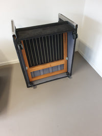 2 x Fauteuil 1 x bank maat 20/Sandwich. Ontwerp van Claire Bataille en Paul Ibens voor 't Spectrum collectie van 1973-1974