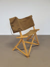 Praia klapstoel. Voor Gavina 1968. Hoogte 75 / breedte 57 / diepte 44 / zithoogte 40 cm
