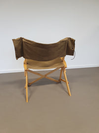 Praia klapstoel. Voor Gavina 1968. Hoogte 75 / breedte 57 / diepte 44 / zithoogte 40 cm