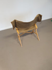 Praia klapstoel. Voor Gavina 1968. Hoogte 75 / breedte 57 / diepte 44 / zithoogte 40 cm