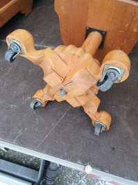 Rare stool on wheels