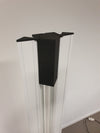 Witte Ettore Sottsass Moonlight vloerlamp nr. 14104, Italië jaren 70 