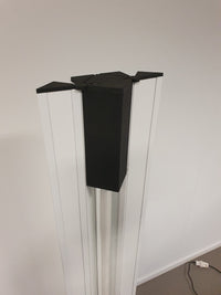 Witte Ettore Sottsass Moonlight vloerlamp nr. 14104, Italië jaren 70 