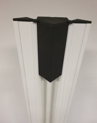 Witte Ettore Sottsass Moonlight vloerlamp nr. 14104, Italië jaren 70 