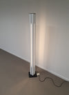 Witte Ettore Sottsass Moonlight vloerlamp nr. 14104, Italië jaren 70 
