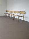 Old stacking school chairs 1950s