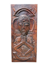 Koperen sculptuur van Gabriel Kalumba Tshung Manu Afrika, jaren 70