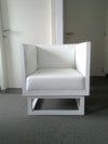 Paar zeldzame originele 'Cabinet Chairs' van Josef Hoffmann, handgemaakt rond de jaren 1980 door Wittmann Austria. Ontworpen in 1903, voor het Weense huis van Dr. Salzer.